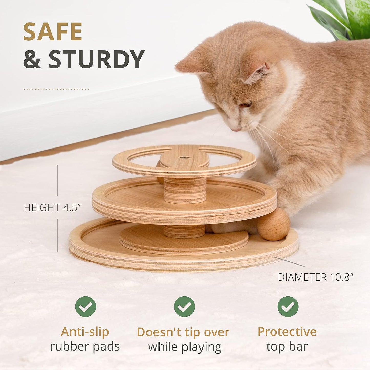 Cat Ball Track Toy